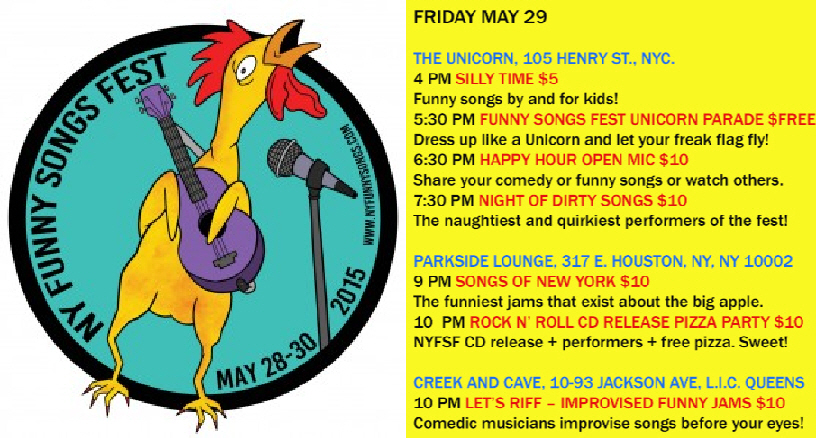 New York Funny Songs Festival
